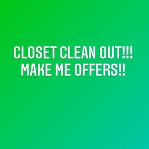 💙💚Closet clean out! Make me offers and bundles!